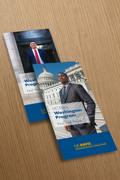 UC Davis Washinton Program Brochures